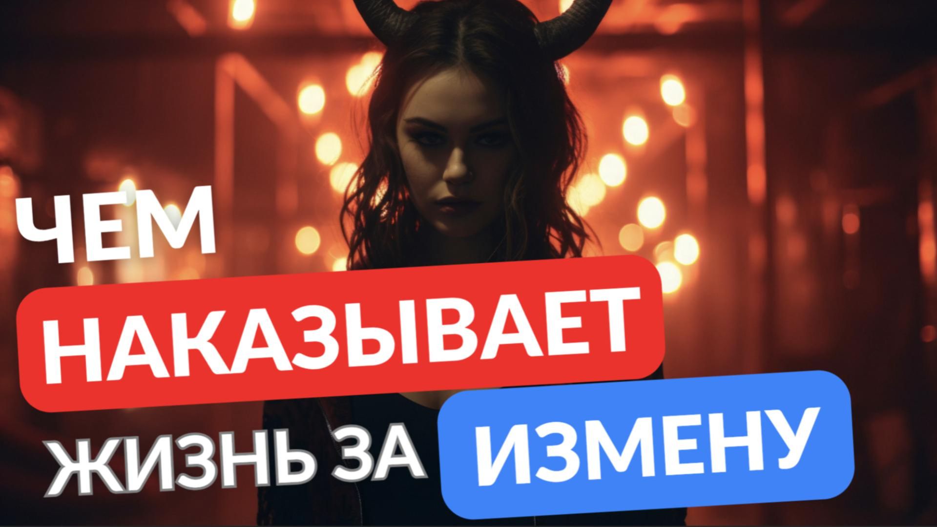 Чем жизнь наказывает за измену