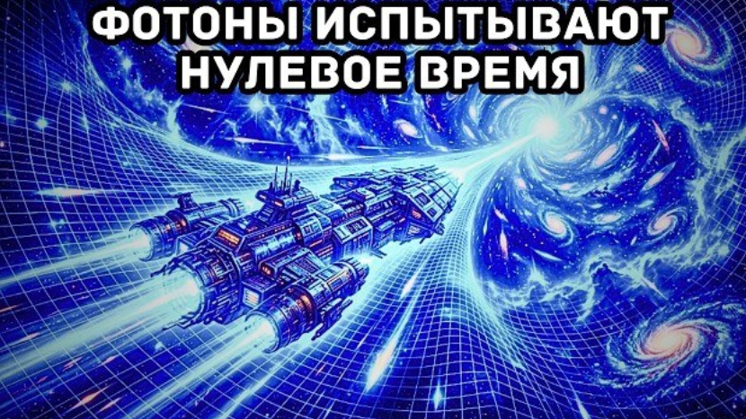 Фотоны не испытывают ВРЕМЕНИ — с точки зрения фотона Вселенная мгновенна смотреть онлайн