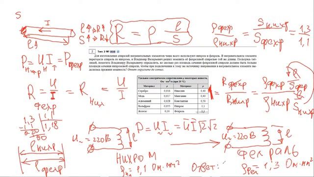 ВПР ФИЗИКА 8 класс. Решение 7 варианта с сайта 