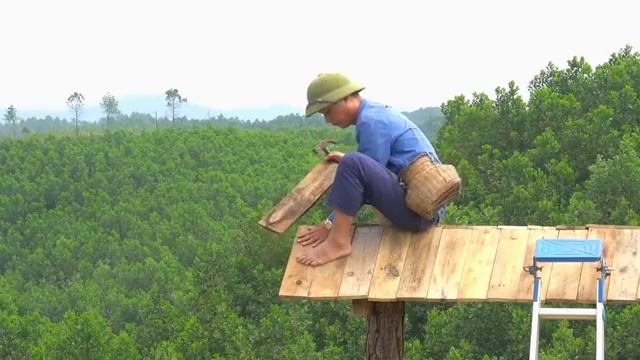 Строительство деревянных ворот для моего горного дома, забота о животных Жизнь в гармонии с природой