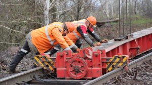 На Михайловском ГОКе сезон капитального ремонта железнодорожных путей