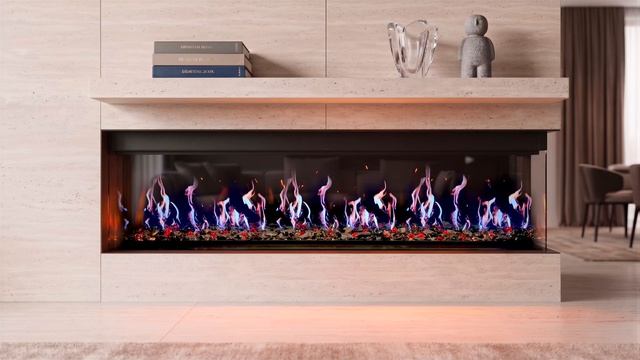 Электрический камин Royal Flame 5DVART 60 Panorama (LCD без дров)