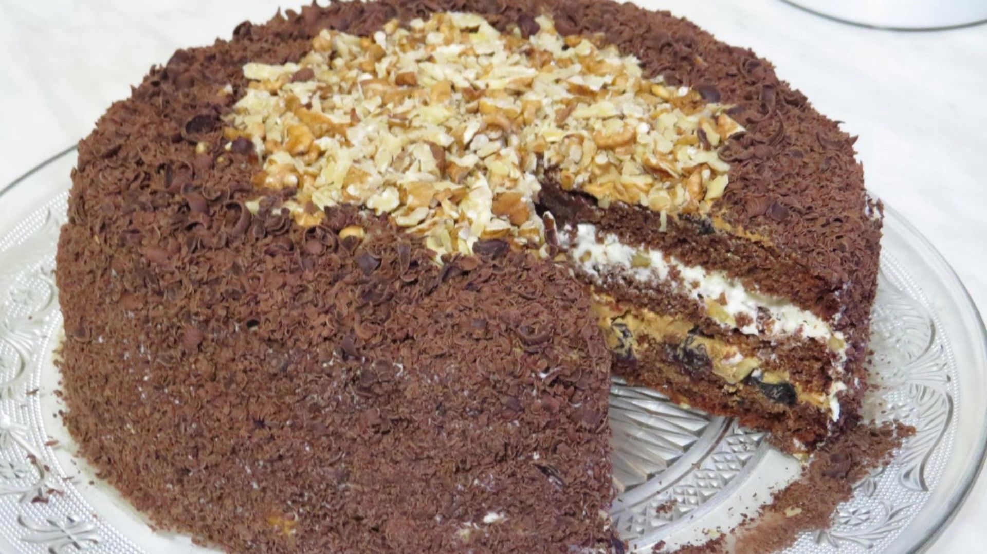 Торт ВЕЛИКОЛЕПНЫЙ ВЕК! МЕДОВЫЙ ШОКОЛАДНЫЙ Торт на ПРАЗДНИК!