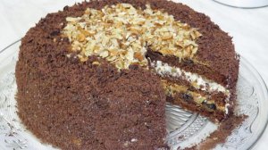 Торт ВЕЛИКОЛЕПНЫЙ ВЕК! МЕДОВЫЙ ШОКОЛАДНЫЙ Торт на ПРАЗДНИК!