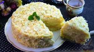 ЛЕНИВЫЙ ТОРТ "НАПОЛЕОН"