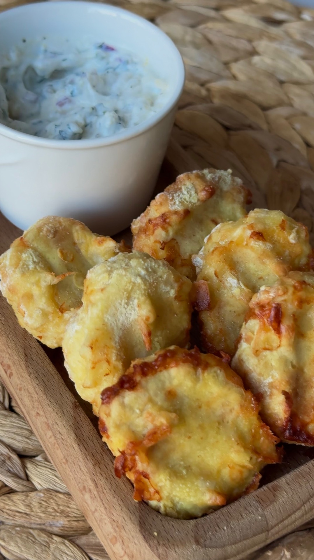 🧀 Наггетсы с сыром в аэрогриле