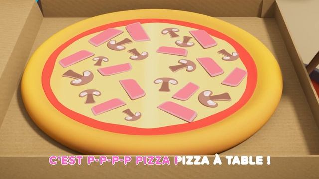 C'est L'heure De La Pizza !  Chanson Pour Enfants | HeyKids En Français