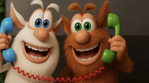 Буба игры в смартфон. Новая серия о современных играх. Мультики для детей