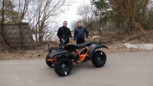 ATV Механик 3, независимая подвеска всех колес, вариатор.