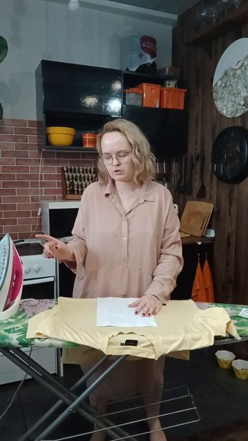 Показываю как приклеить термонаклейку