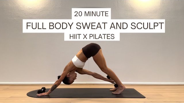 20 МИНУТ ТРЕНИРОВКА ДЛЯ ВСЕГО ТЕЛА  | HIIT x Пилатес x Сила |