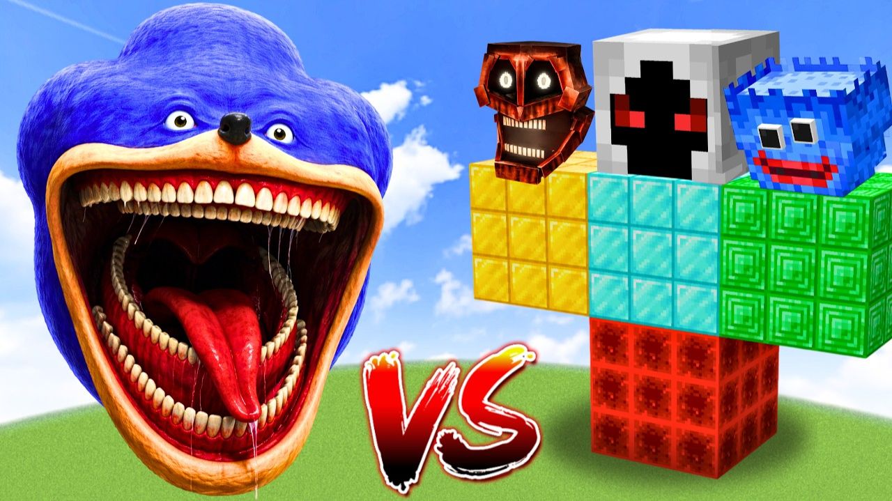 ШИН СОНИК против всех боссов Майнкрафта | Майнкрафт Моб батл