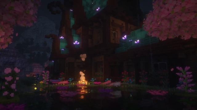 Пора спать... (музыка и атмосфера Minecraft)