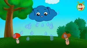 детская песенка про дождик и тучку. кап кап кап дождик пошёл