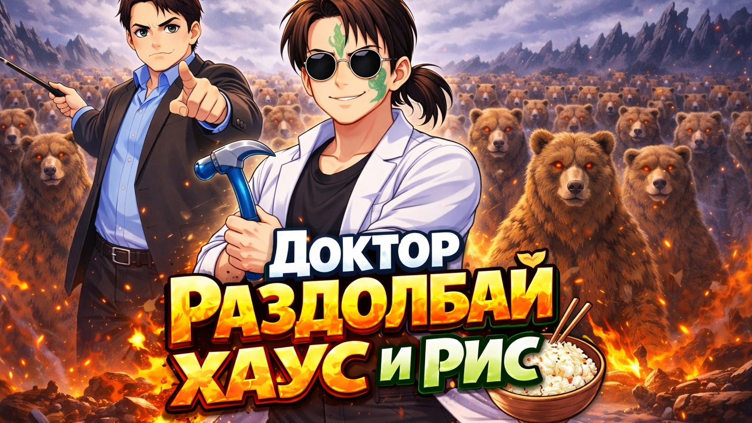 Доктор Раздолбай хаус и рис 1 серия