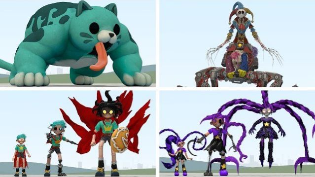 ЧТО ЕСЛИ Я СТАНУ НОВОЙ CANDY CAT vs ПРОТОТИП vs ЛИЛИ ЛАВБРЕЙДЗ vs РОРИ ЛОВКЕЙП В ГАРРИС МОД