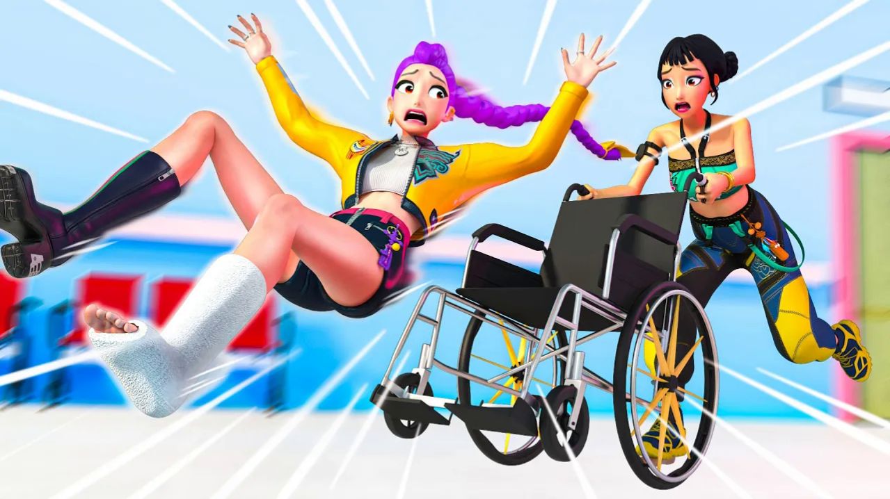 ЗОИ ТУГОСЛЫШКА! Спасите Хантрикс ｜ Анимационный сериал K-Pop Demon Hunters