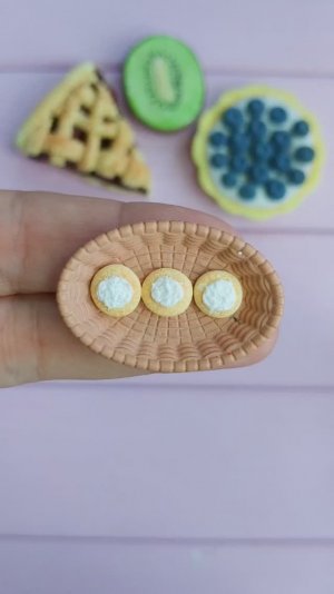 Лепим мини-ватрушки♥️