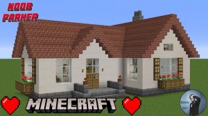 Майнкрафт - Как построить простой пригородный дом. Minecraft.