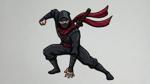 Раскрасил Ниндзю — и он ожил! ⚔️ Магия ИИ!