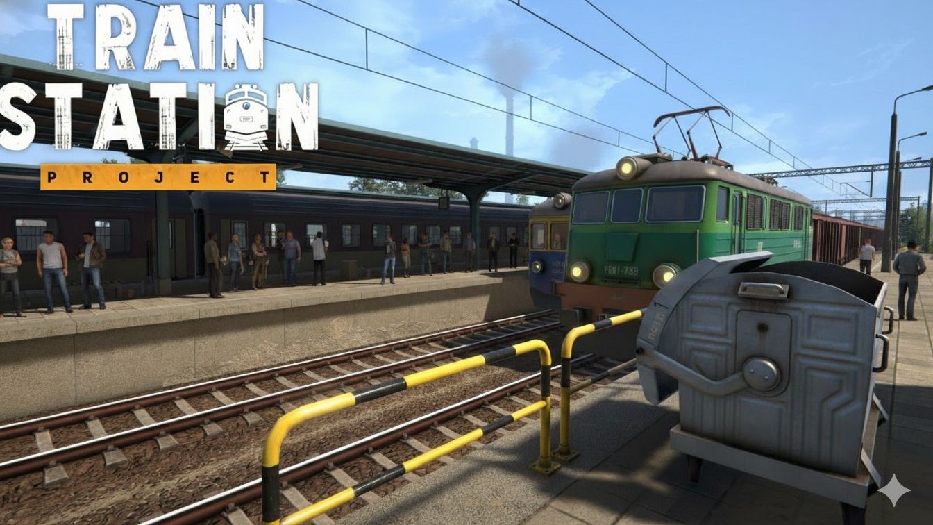 Работаем на станции ► Train Station Project Demo