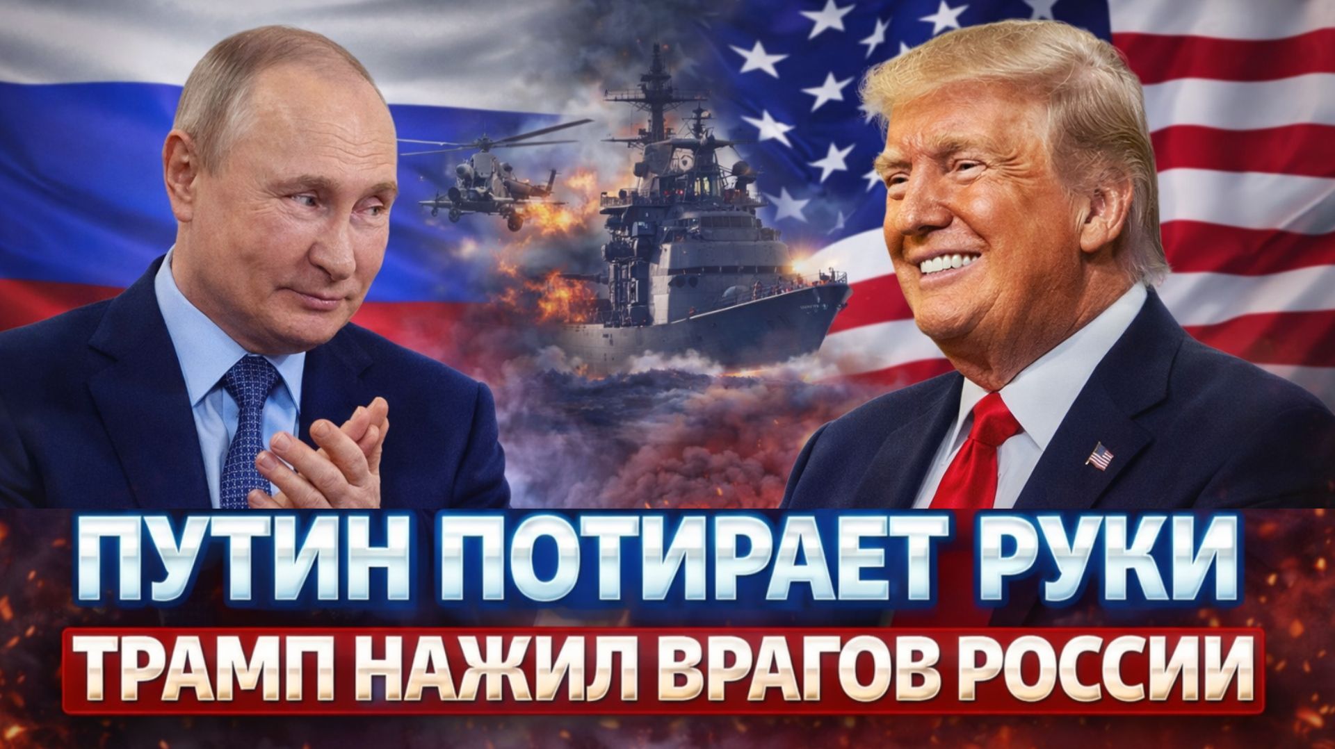Путин потирает руки! Трамп нажил врагов для России// Россия начала готовится!