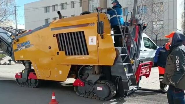 Весна продолжается с фрезой XCMG XM1205F