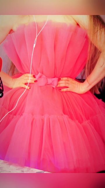 УФФ ПОКАЗАЛА ПЛАТЬЕ 😏 #dinablin