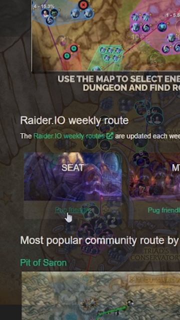 САЙТ ДЛЯ РОУТОВ (МАРШРУТОВ) КЛЮЧЕЙ MIDNIGHT  #worldofwarcraft #warcraft #shorts