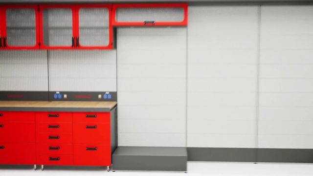 Видео обзор комплекта мебели для автосервиса KronVuz-KV-10400