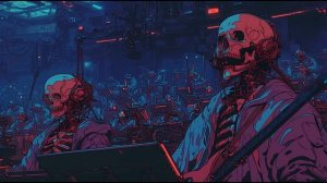 Halloween Funk Symphony 👻 Echo in the Grid — Haunted Groove Transmission