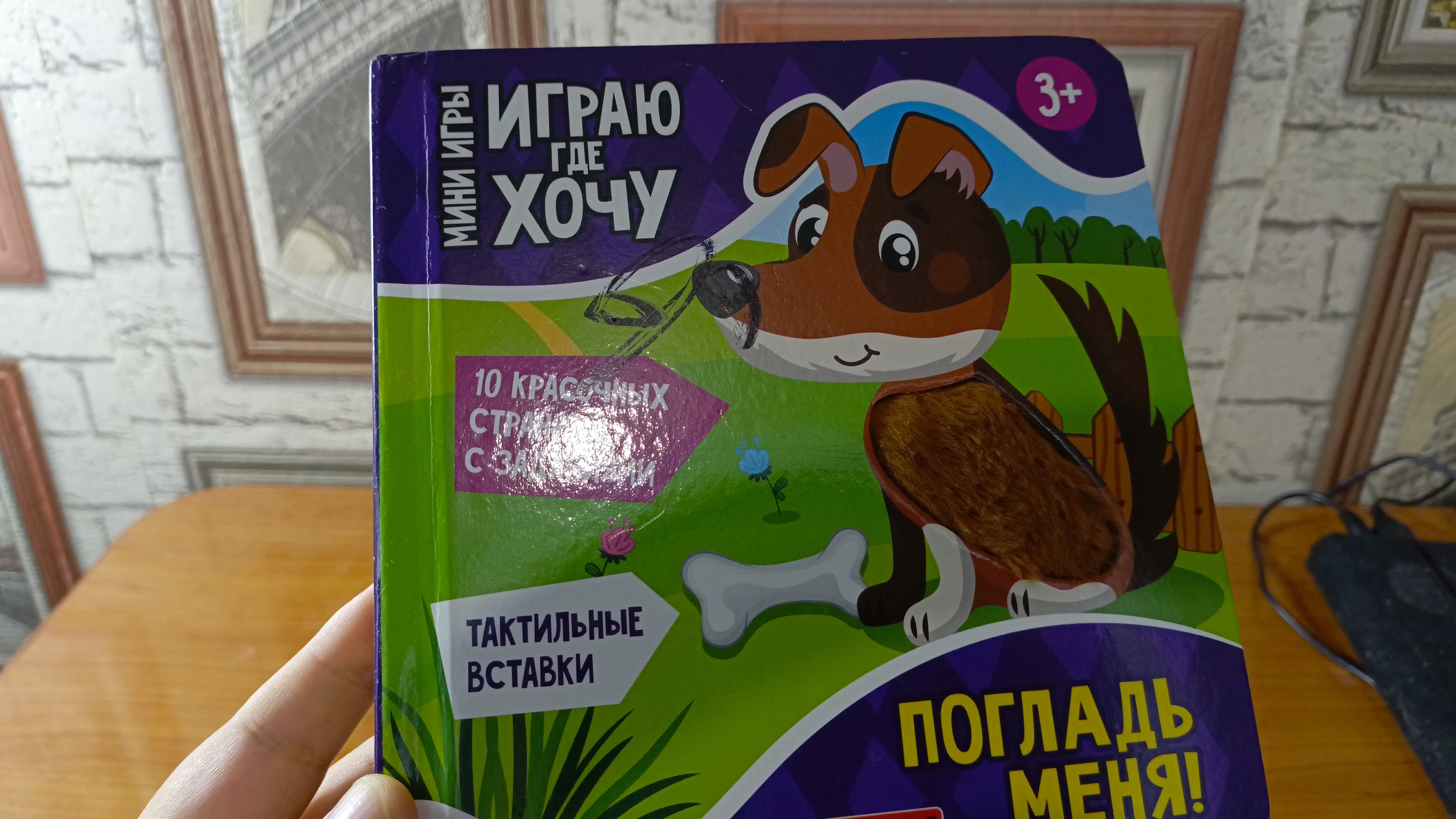 Книга играю где хочу - погладь меня!