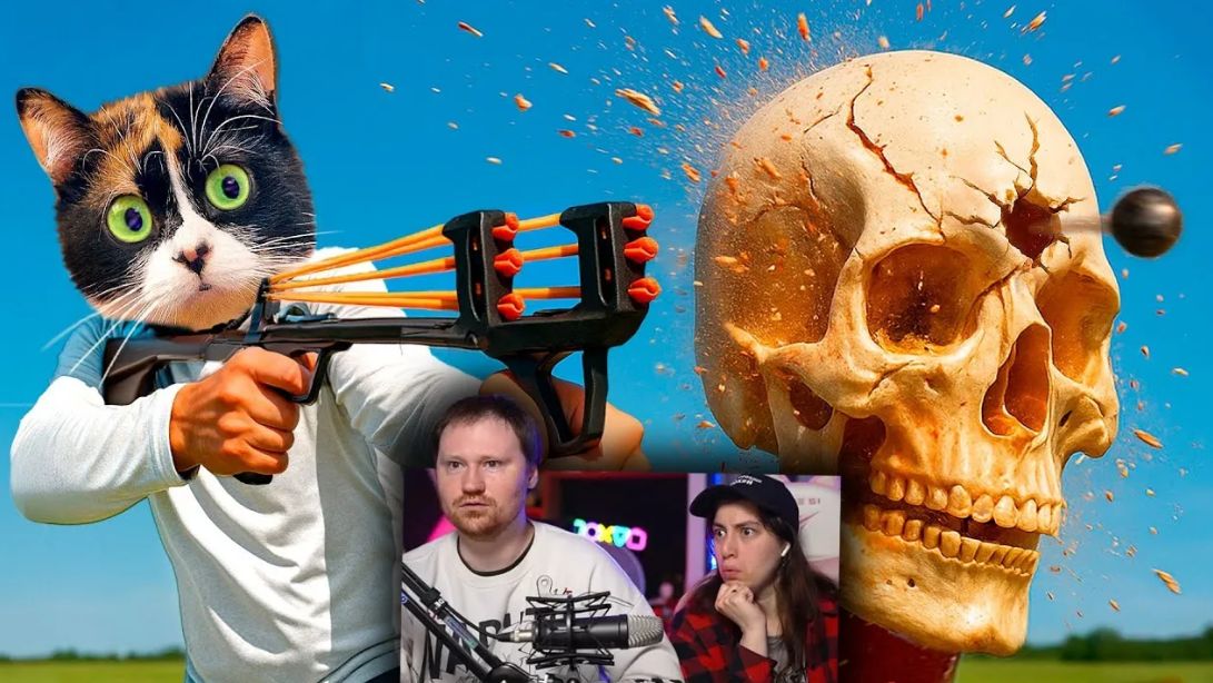 Я СРАВНИЛ РОГАТКИ ОТ 1 ДОЛЛАРА VS 100 ДОЛЛАРОВ _ РЕАКЦИЯ на SlivkiShow