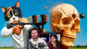 Я СРАВНИЛ РОГАТКИ ОТ 1 ДОЛЛАРА VS 100 ДОЛЛАРОВ _ РЕАКЦИЯ на SlivkiShow