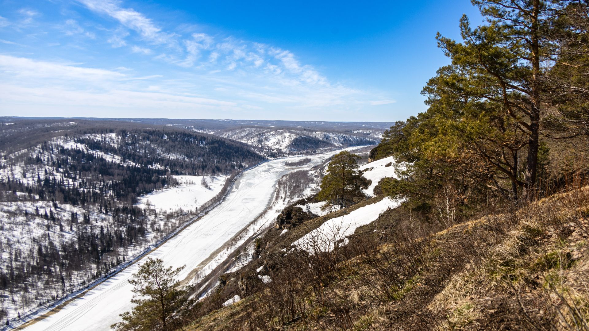 Весенняя сказка на утесах