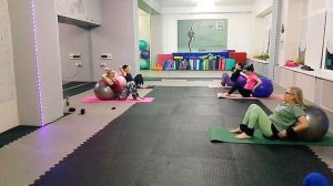 Фитбол-тренировка