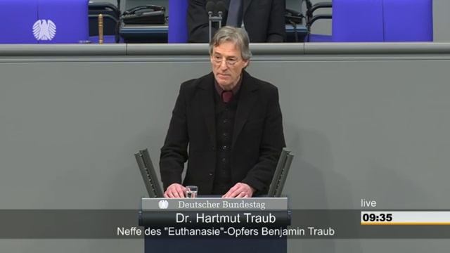 Bundestag erinnert an die Opfer der _Euthanasie_ im NS-Staat 2017