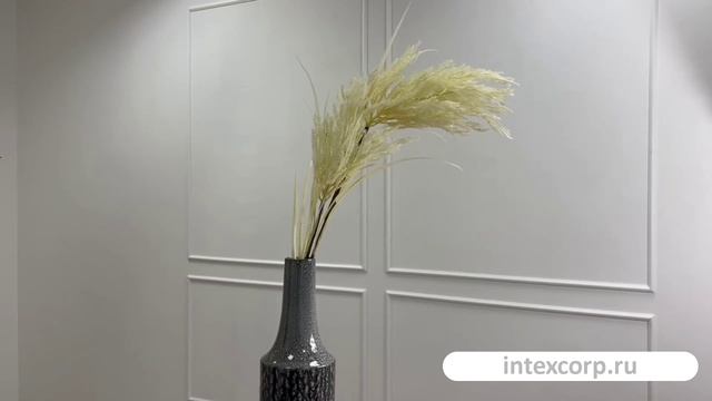 Декоративная ветка ВОЗДУШНАЯ КОРТАДЕРИЯ, текстиль, пластик, кремовая, 119 см, 704811