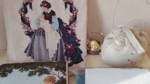 7. Вышитые работы. 20.04.26г. Оформленные и не. Наборы по теме