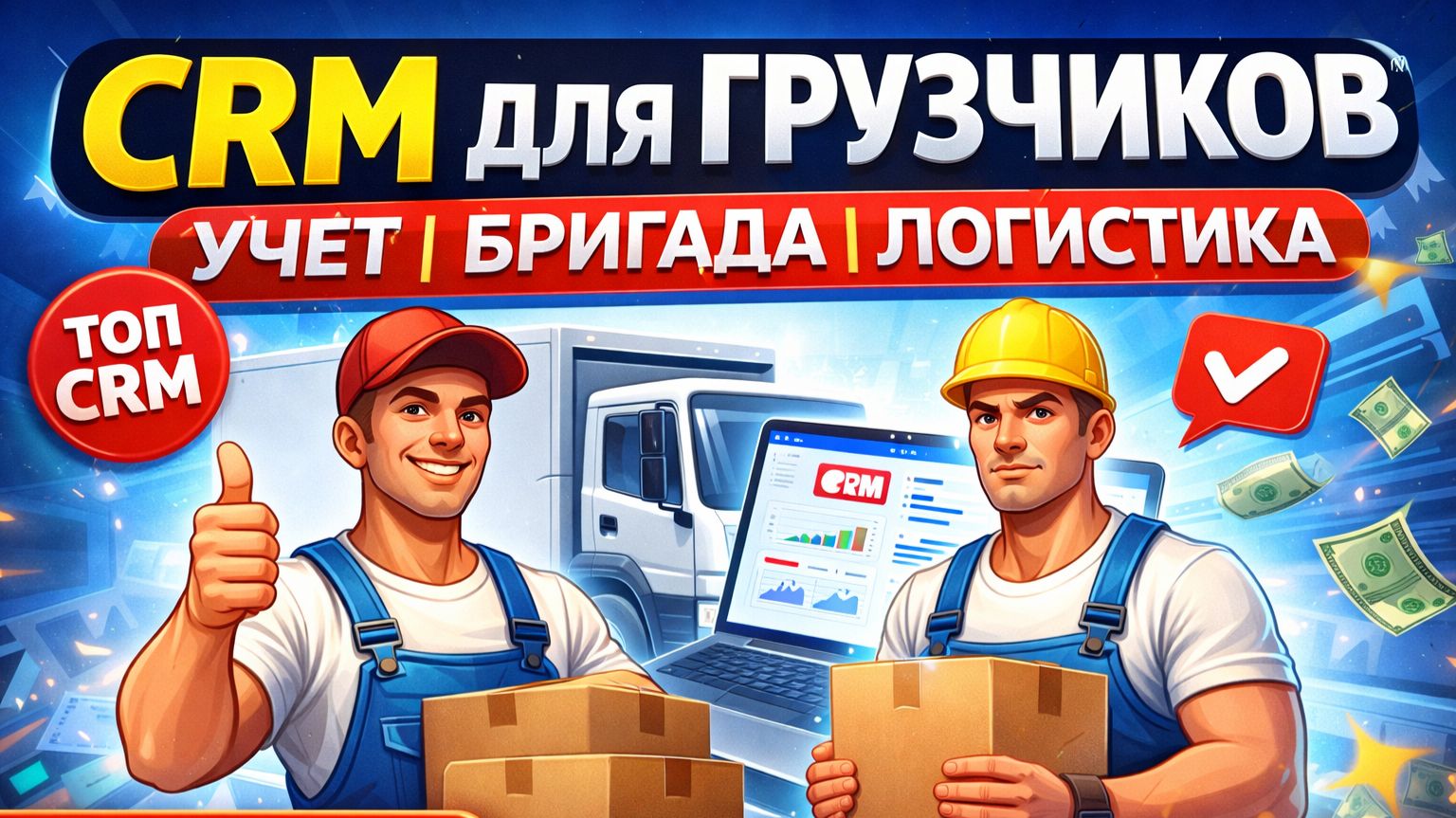 CRM система для грузчиков и грузоперевозок Job-starter.ru. Разбор работы, функционала и возможностей