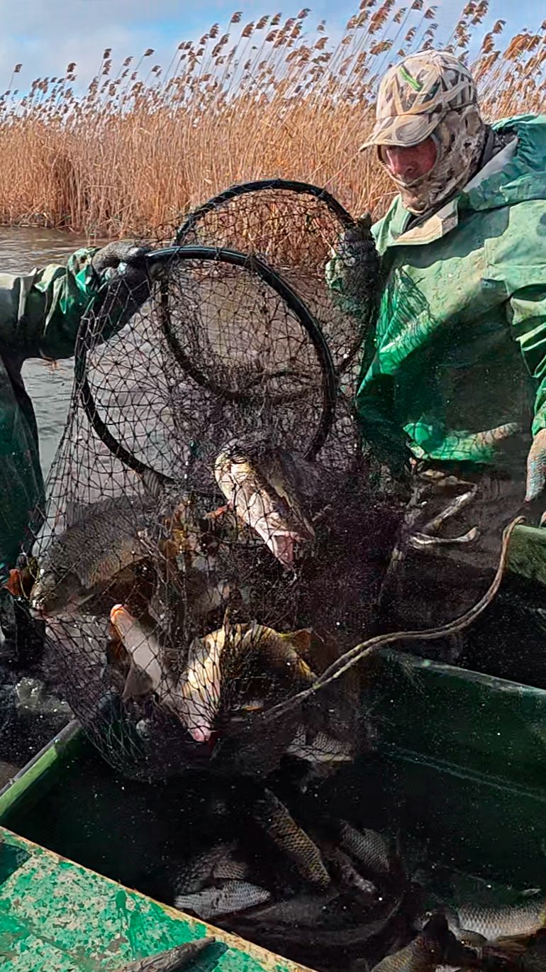 Рыболовный промысел в Астрахани 🎣👍🏻 смотреть онлайн
