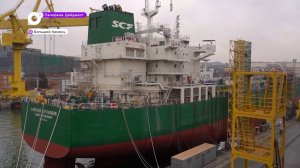 В Приморье второй газовоз проходит испытание систем на прочность