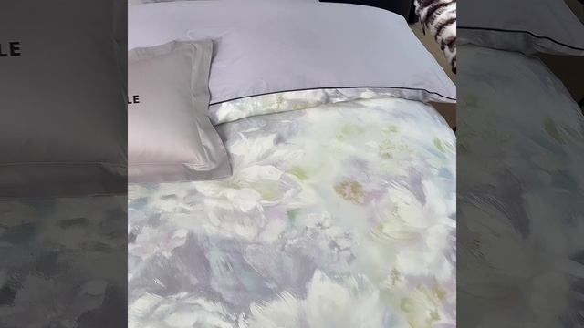 Комплект постельного белья Сатин Премиум «Романтичная акварель»