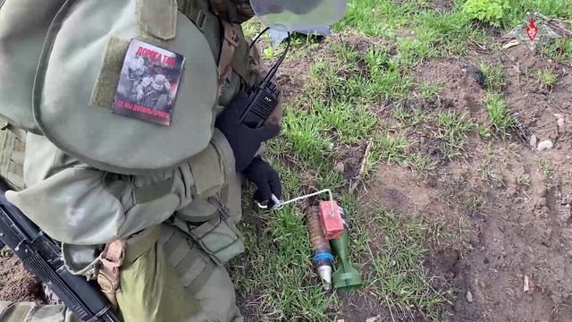 Боевая работа сапёров ГрВ «Центр»