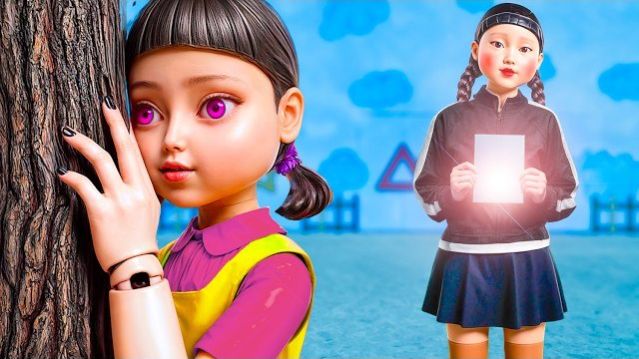 Уэнсдей Аддамс против Игры в кальмара! Что случилось с Уэнсдей Аддамс