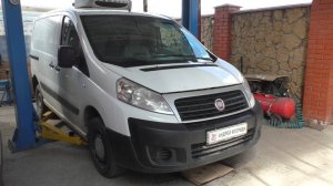 Замена радиатора охлаждения и кондиционера на Фиат Скудо 2,0 Fiat Scudo 2016