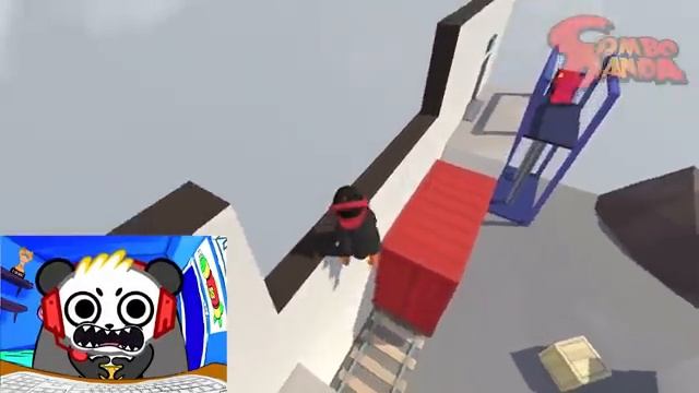 Human Fall Flat Sticky Hands Let's Play With Combo Panda