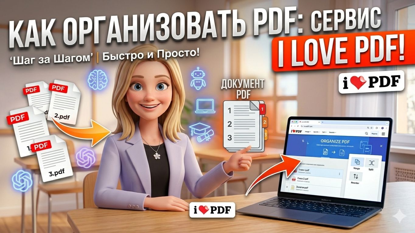 Как организовать файл PDF?