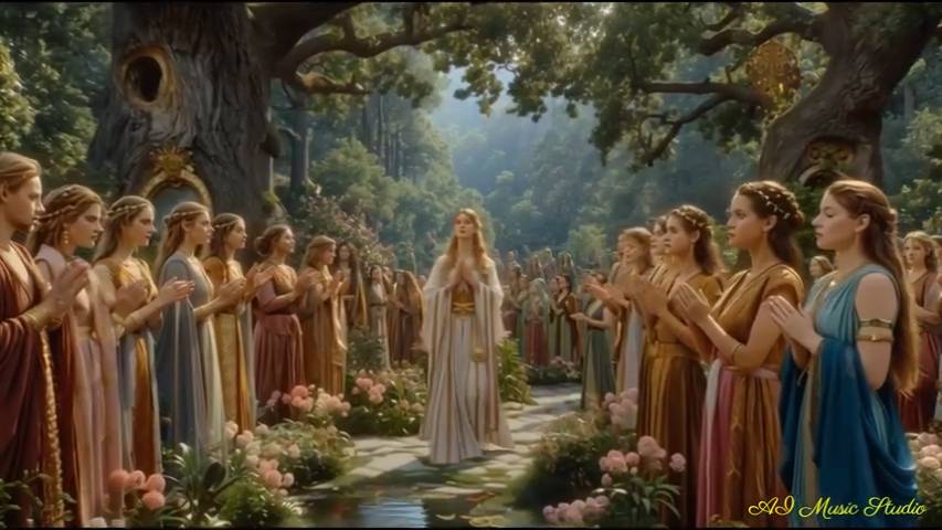 НЕЙРОПЕСНЯ 🌞 Мы — один народ! 🔔Пророческие стихи о Земле Родовице