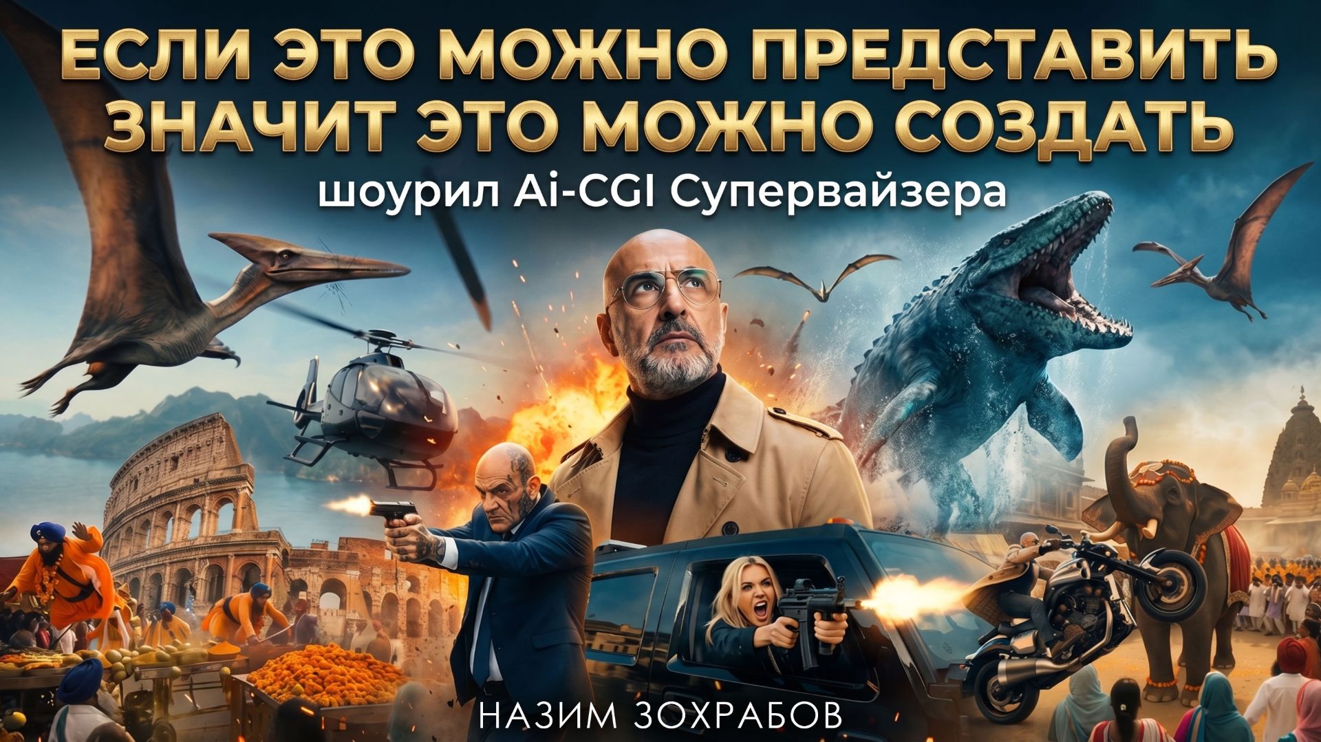 AI Cinematic Showreel 2026 | Назим Зохрабов